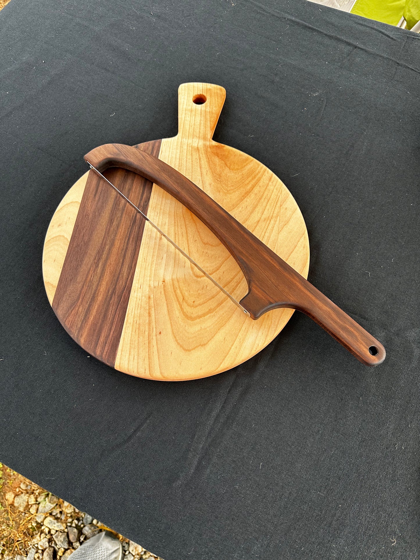 Round Board and Knife set