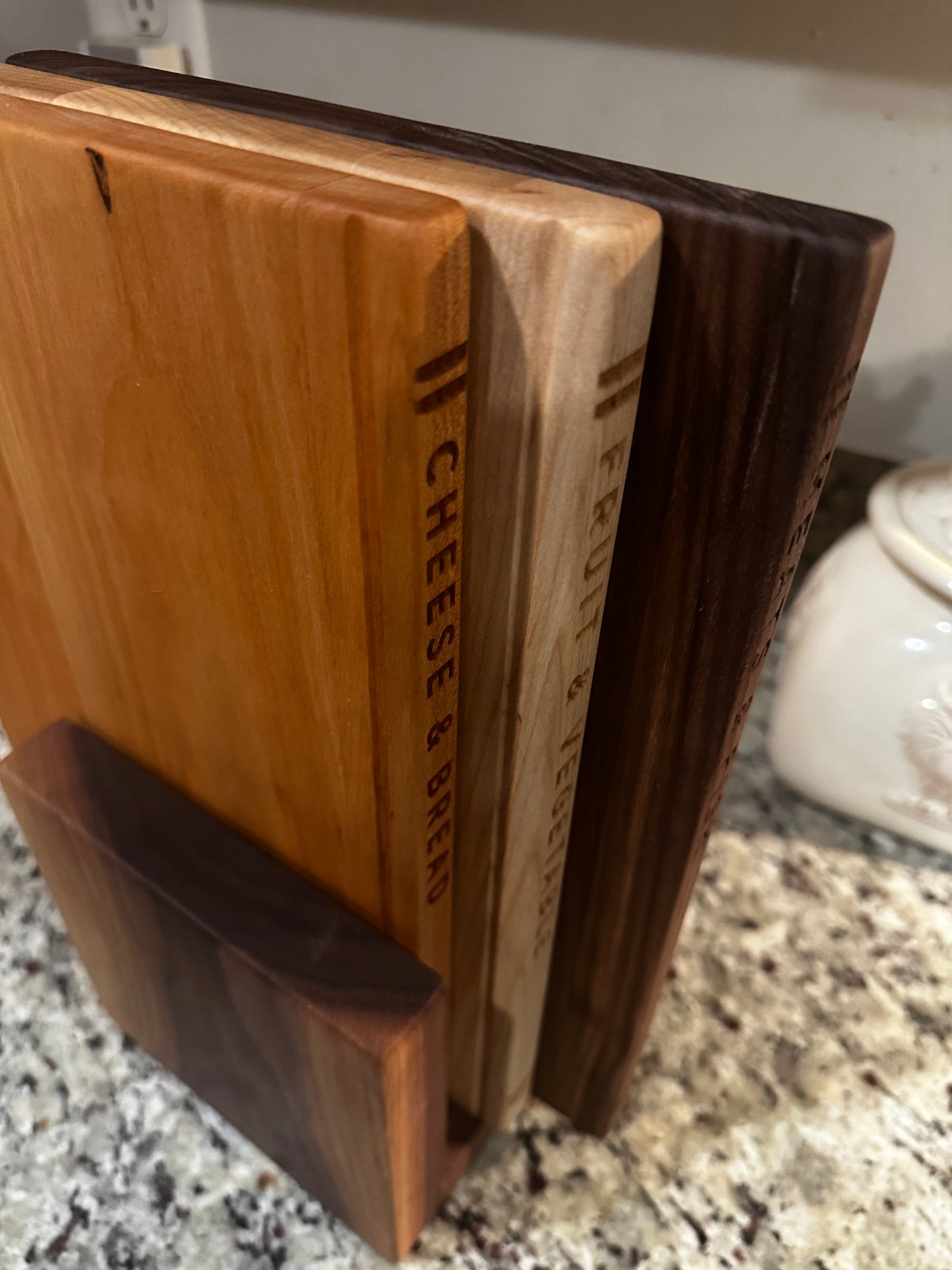 Book-shaped Cutting Boards (Set of 3)