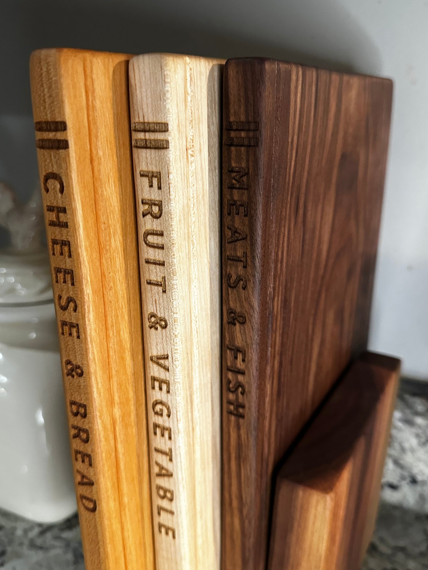 Book-shaped Cutting Boards (Set of 3)