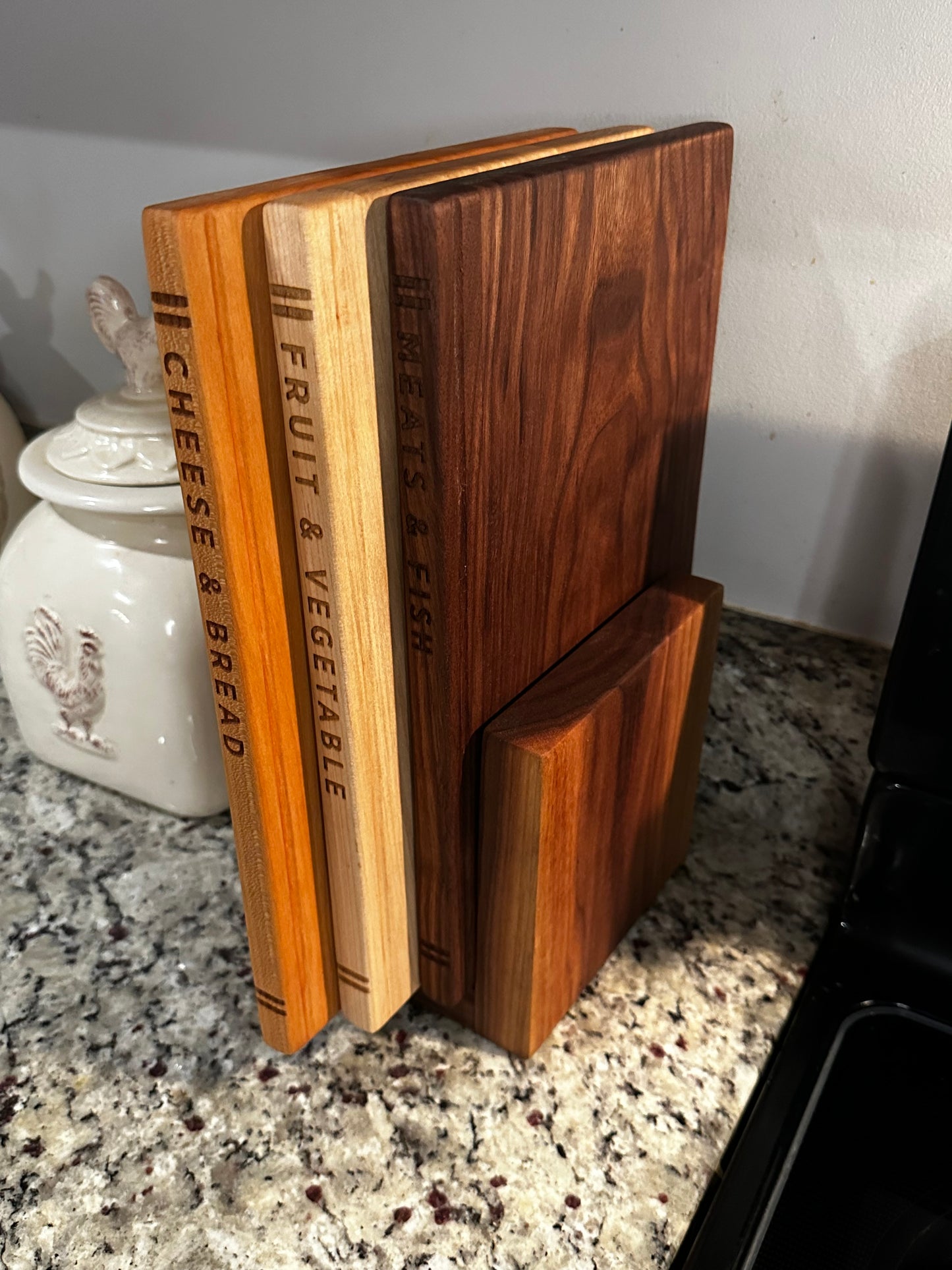 Book-shaped Cutting Boards (Set of 3)