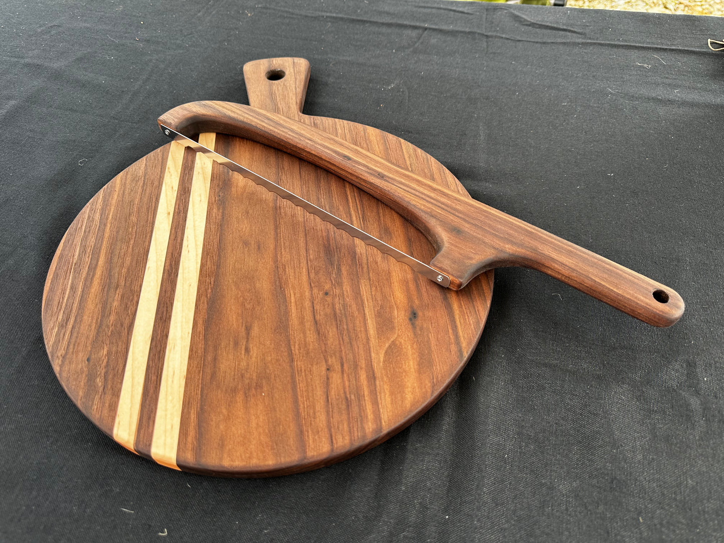 Round Board and Knife set