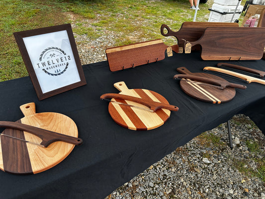 Round Board and Knife set